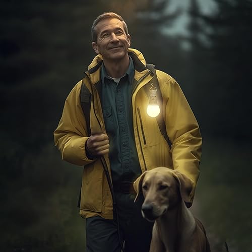 Miniatura 2 de Radiant Glow Bombilla LED recargable de emergencia, multifunción, luz de reserva de batería para cortes de energía, camping, actividades al aire