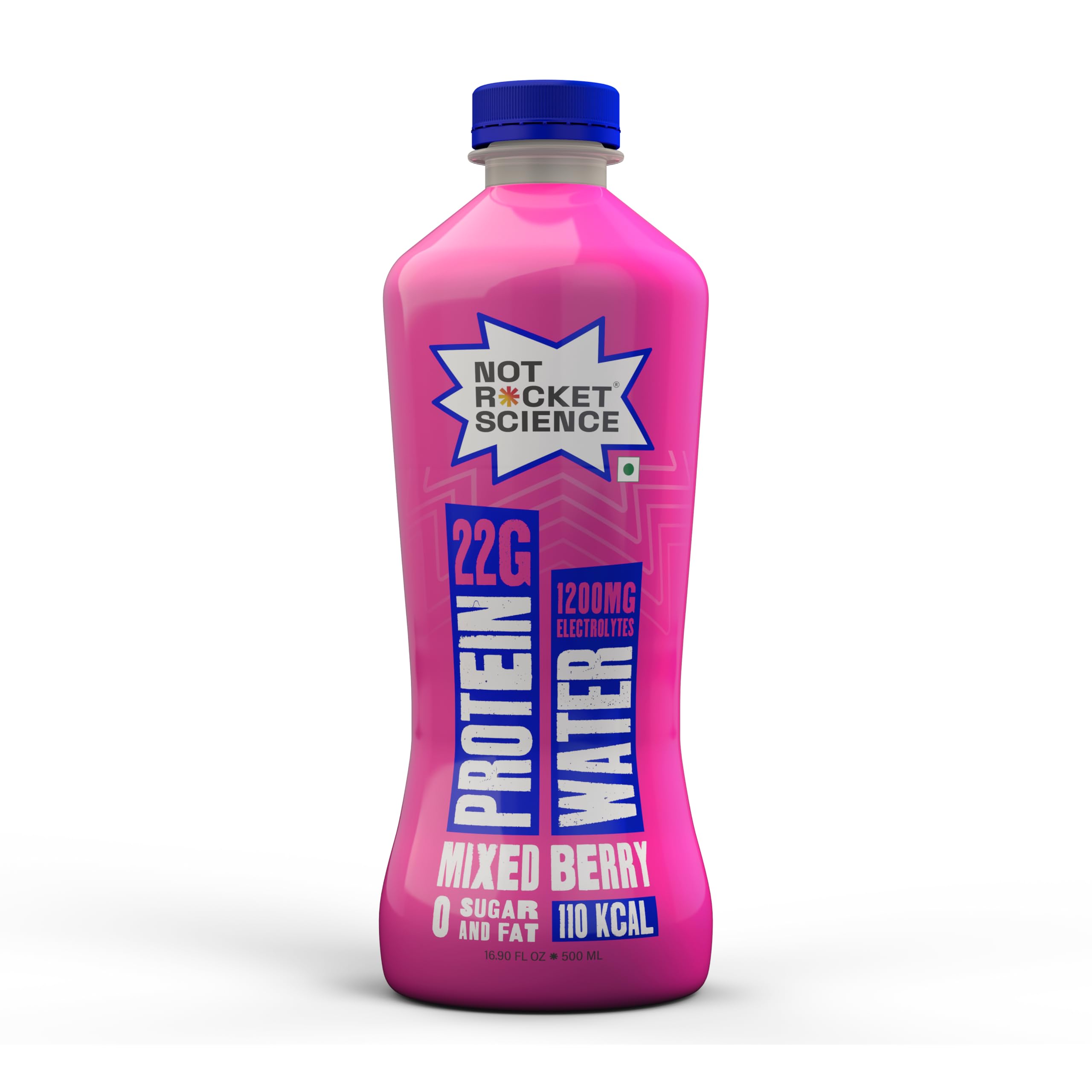 Not Rocket Science Protein Water - Mixed Berry | 22g Clear Whey Protein Isolate | 1200mg Electrolytes | 5g BCAAs | Zero Sugar | High Protein Drink | 500ml Pack of 24 — Amazon image 9