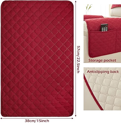 Miniatura 4 de Funda para silla reclinable, antideslizante, para perros y mascotas, para niños, sofá, sillón, toalla, protector de muebles, cojín de 1 asiento (3