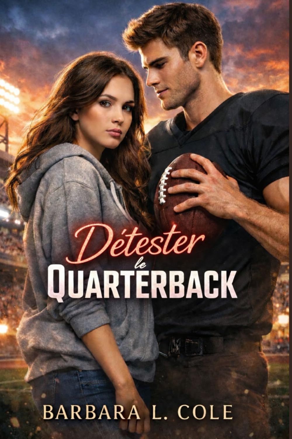 Détester le Quarterback: Une romance universitaire de football américain, ennemis à amants, à combustion lente