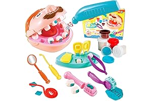 PlayDoh Dentist Drill and Fill Playset: The Fun Way to Learn About Dental Care