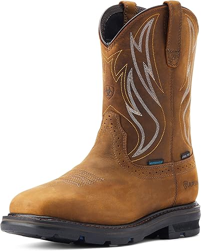 ARIAT Men's Sierra Shock Shield Waterproof Steel Toe Work Boot Western