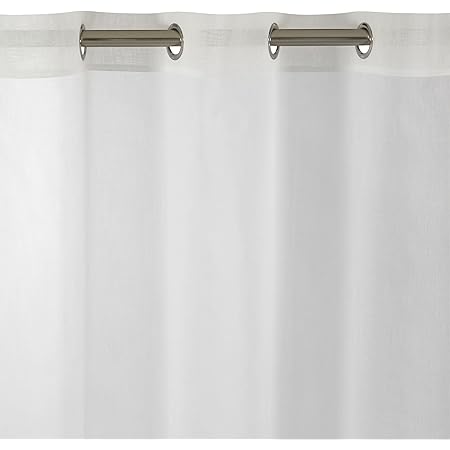 Madura Voilage A œillets Thasos Taille 200x280 Cm Couleur Blanc Amazon Fr Cuisine Maison