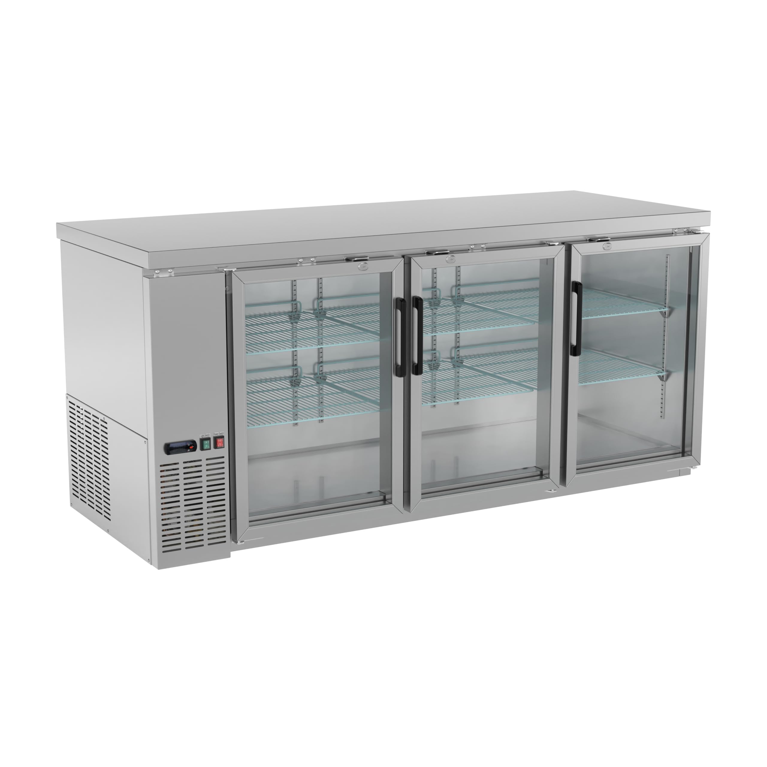 Krollen Industrial UBB-378-G-HC-S 25.8 cu ft Beverage Cooler Stainless Steel