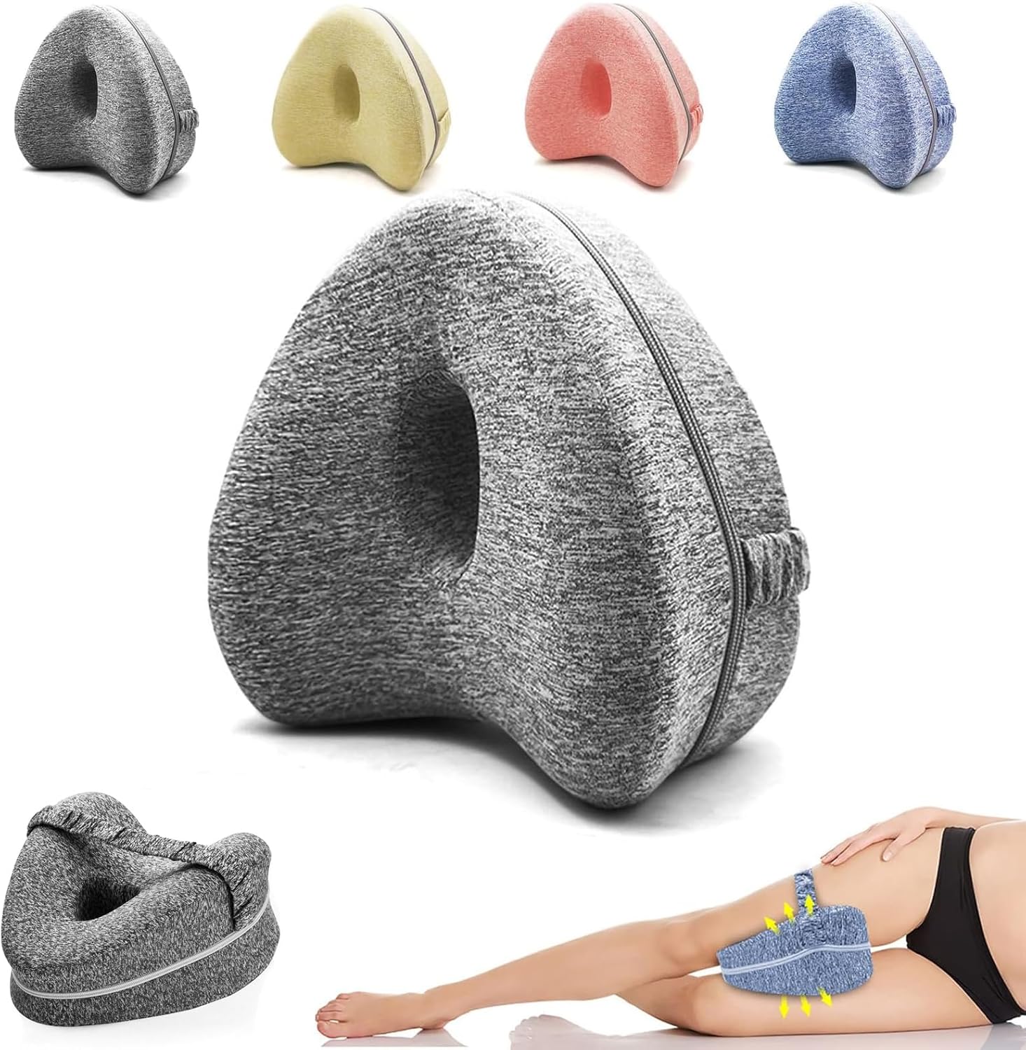 Smoothspine, Smoothspine Alignment Pillow, Relieve Hip Pain & Sciatica, Leg & Knee