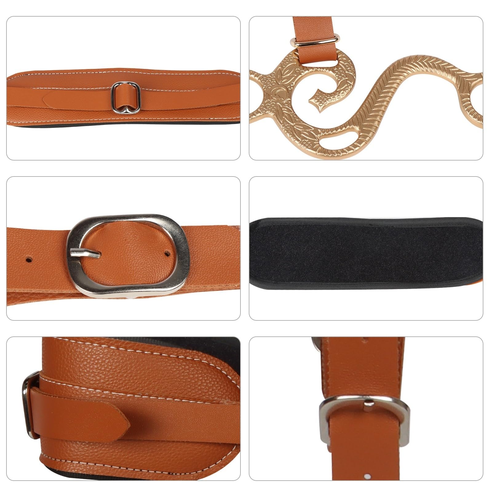 Cavezza Per Cavallo Equipaggiamento for morso for cavallo Hackamore Cordino for naso in pelle marrone imbottito regolabile