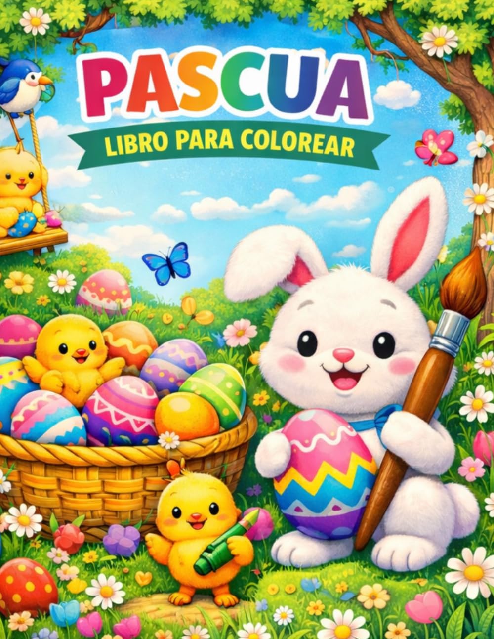 PASCUA: LIBRO PARA COLOREAR