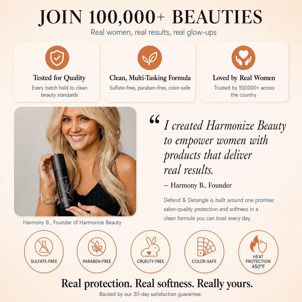 Harmonize Beauty - Sofortiges Volumen und Lift: Erzielen Sie in Sekunden ein Volumen in Salonqualität mit unserem leichten Texturpulver, das entwickelt wurde, um die Wurzeln zu stimulieren und das