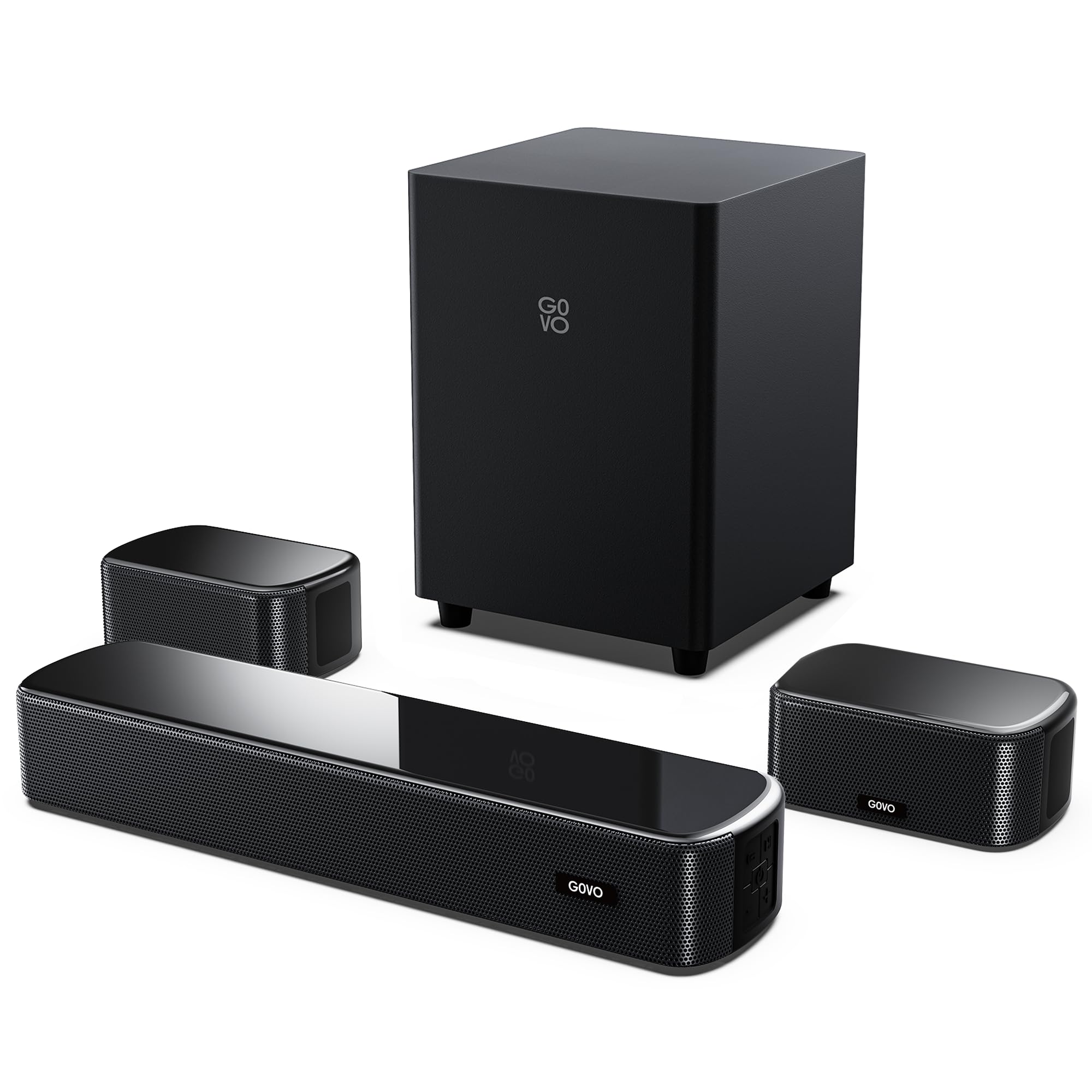 GOVO GoSurround 690 5.1 Channel Soundbar with Subwoofer & Rear Satellites | Bluetooth v5.3 | HDMI ARC | Deep Bass Home Theatre-image-16
