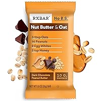 Vista 8 de RXBAR - Barritas de mantequilla de nueces y avena con proteína, aperitivos proteicos, barritas de proteínas, chocolate oscuro con mantequilla