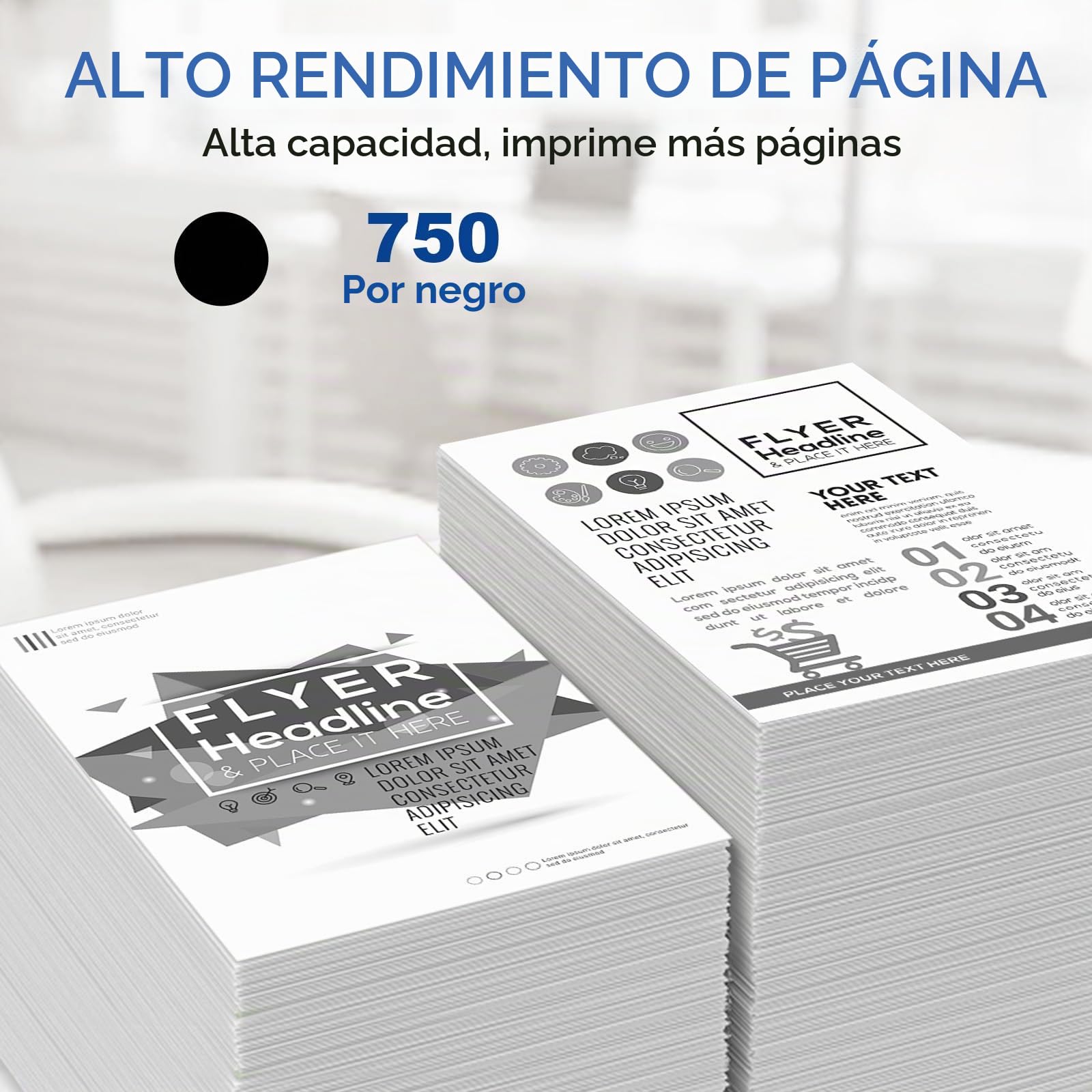 DOUBLE D Cartuchos de Tinta 308XL Negro Reemplazo de Cartuchos de Tinta HP 308 o HP 308 Negro Trabajo para HP Envy 6120e 6100e 6110e 6122e 6130e Envy 6520e 6500e 6530e 6532e DeskJet 2920 4310 4320