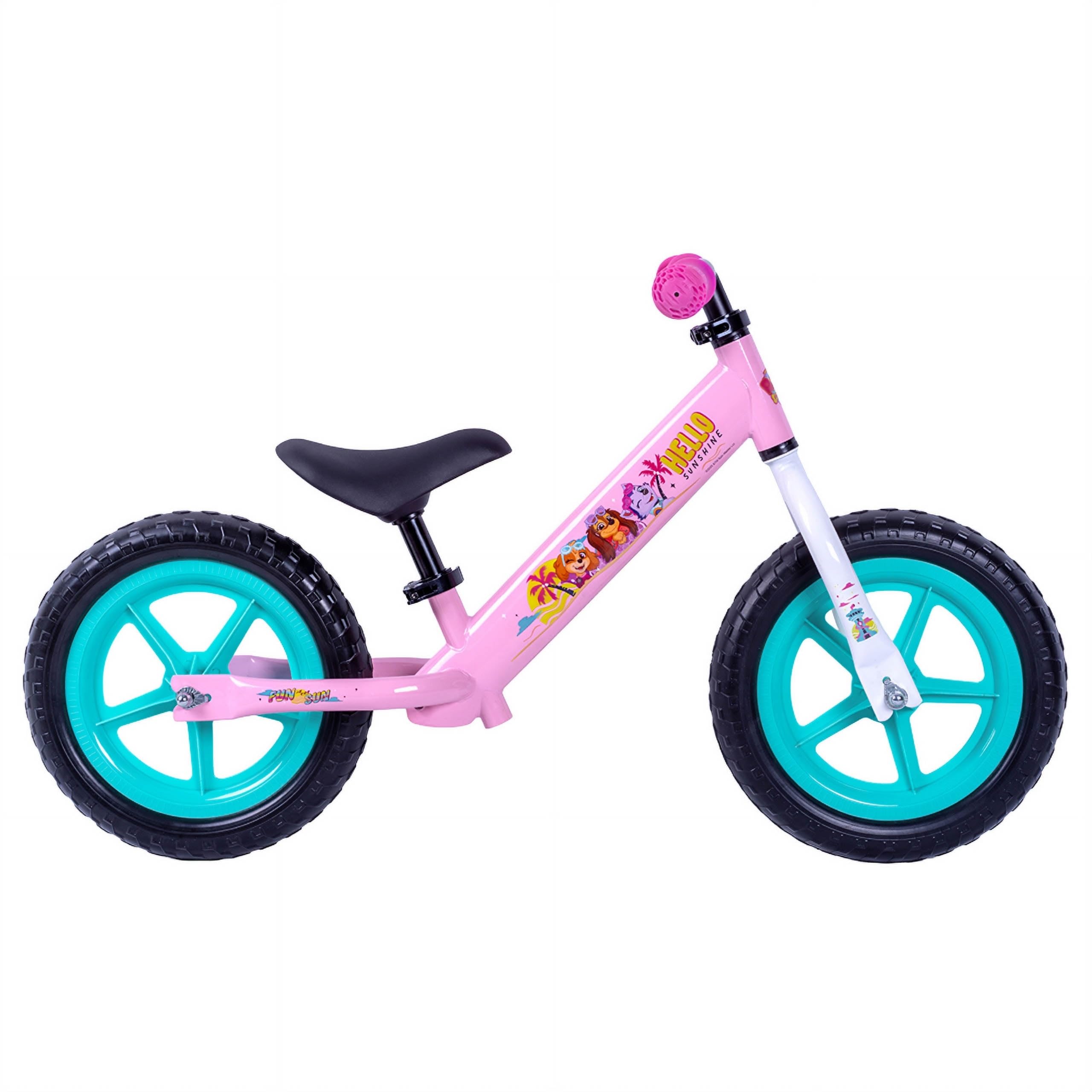 Paw Patrol Bicicletta senza pedali leggera metallo regolabile ruote EVA 11”