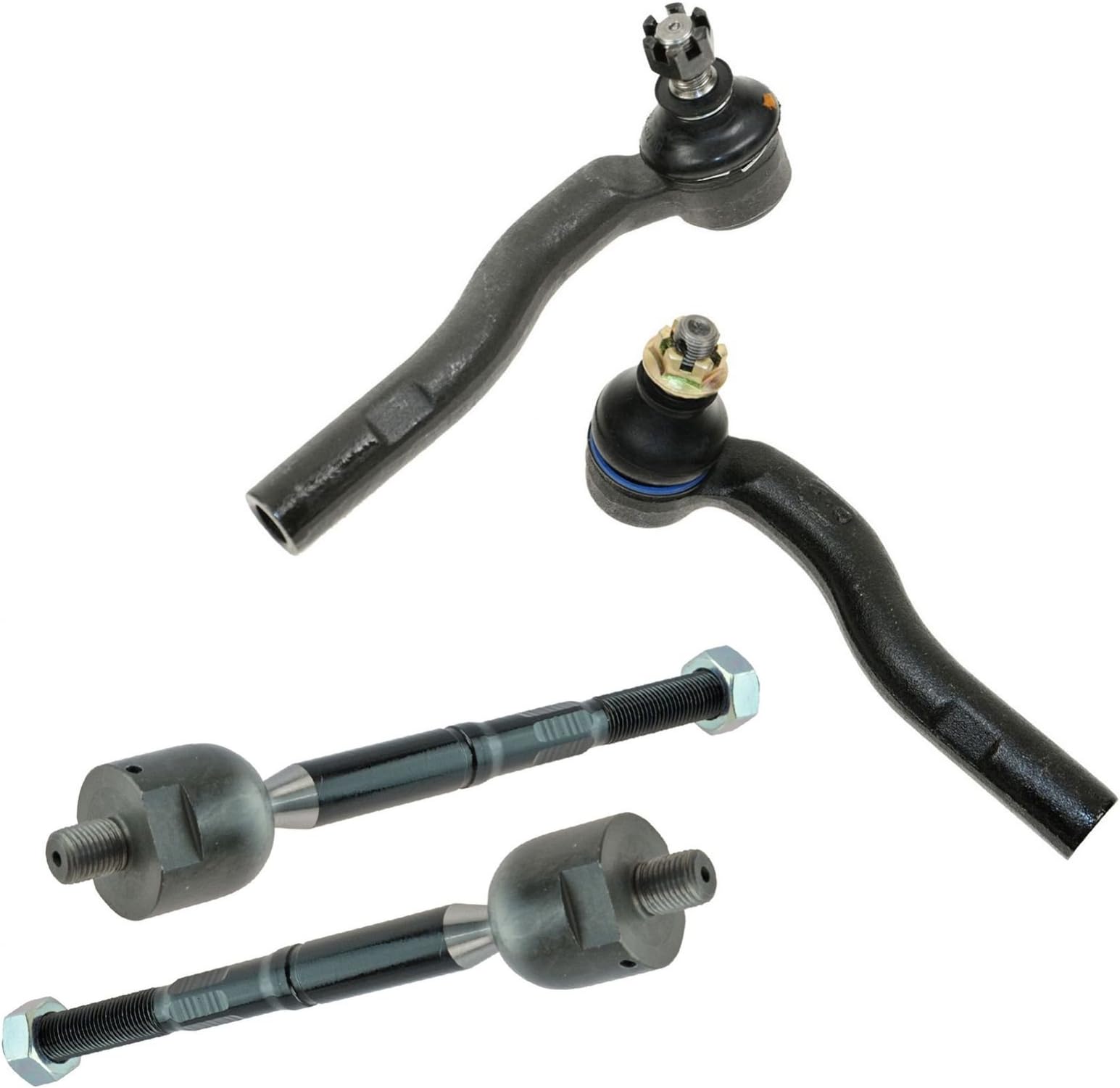 TRQ Front Tie Rod Set Compatible with 2002-2010 Lexus SC430