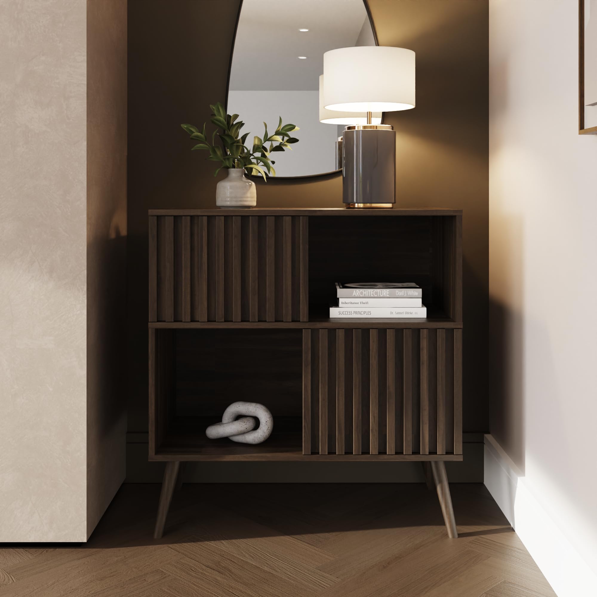 GFW Rowan Compact Sideboard Walnut