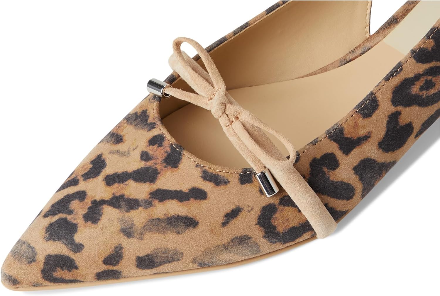 DOLCEVITA PETAL PINK SUEDE FLATS