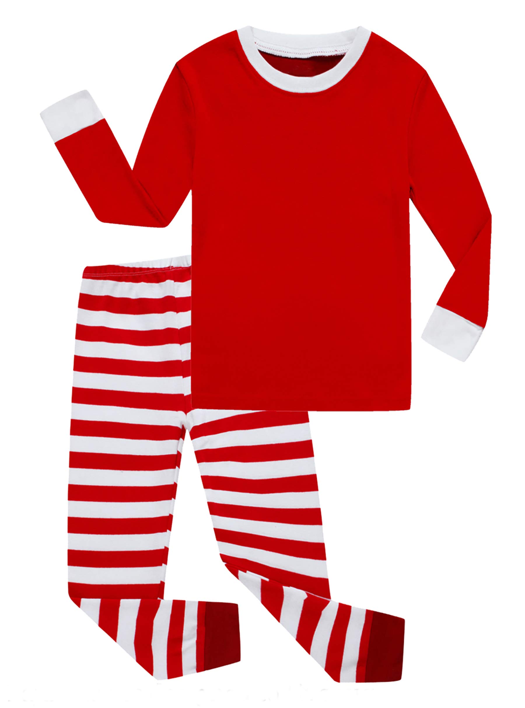 Boys Striped Christmas Pjs Big Girls Boys Matching Christmas