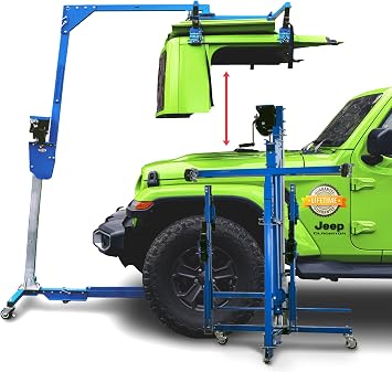 EZLIFT Hard Top Remover Lift for Gladiator JT, One-Person Removal System, Remove Hardtop in Minutes, Patent Pending
