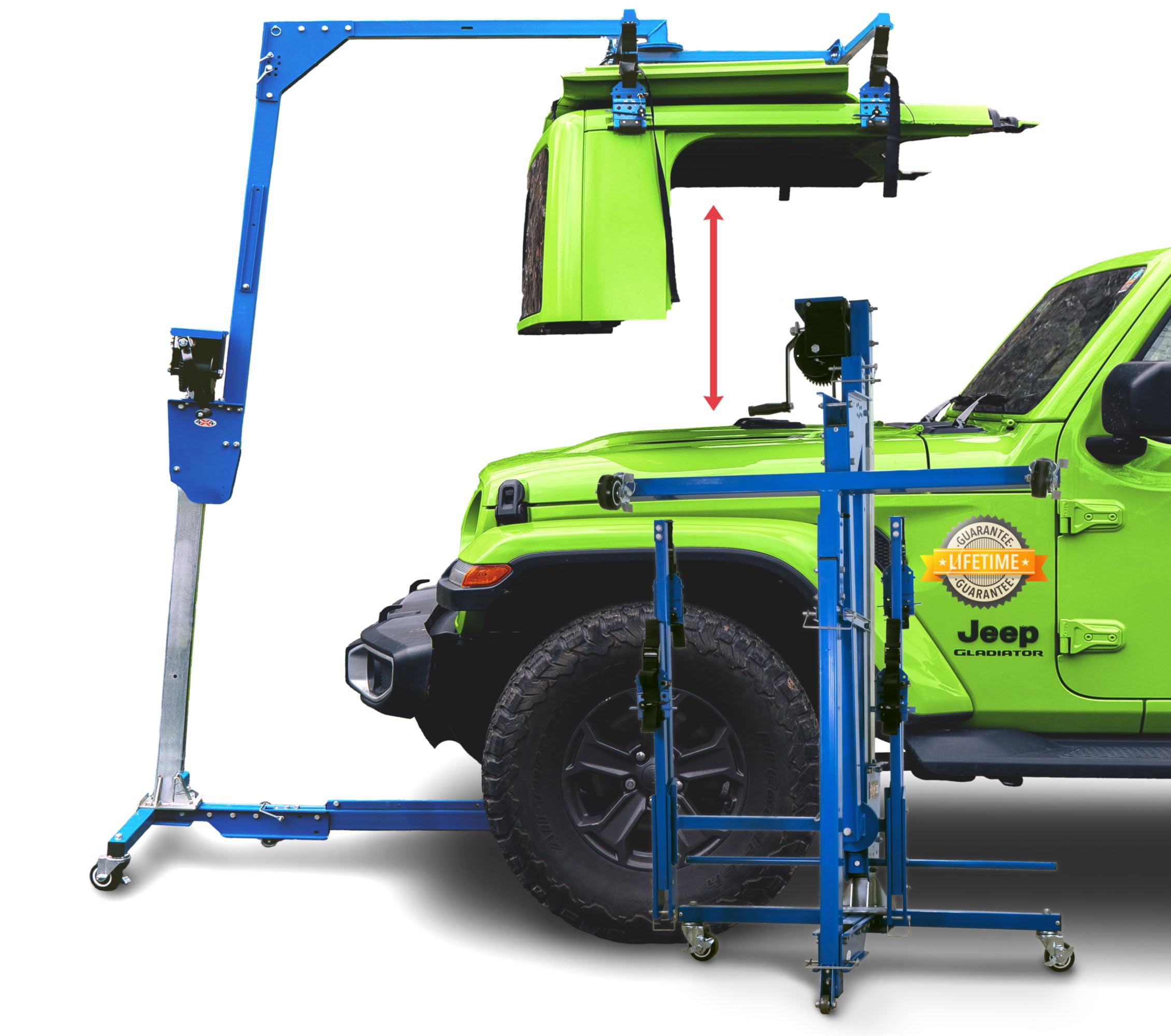 EZ4X4 EZLIFT Hard Top Remover Lift For Gladiator JT