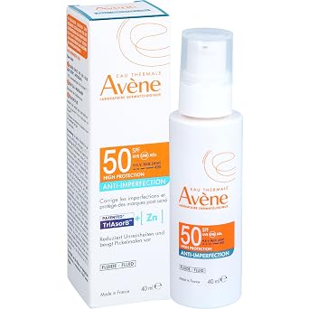 AVÈNE Anti-Imperfection Fluid SPF 50+ Sun Care - Blemished Skin - 40 ml