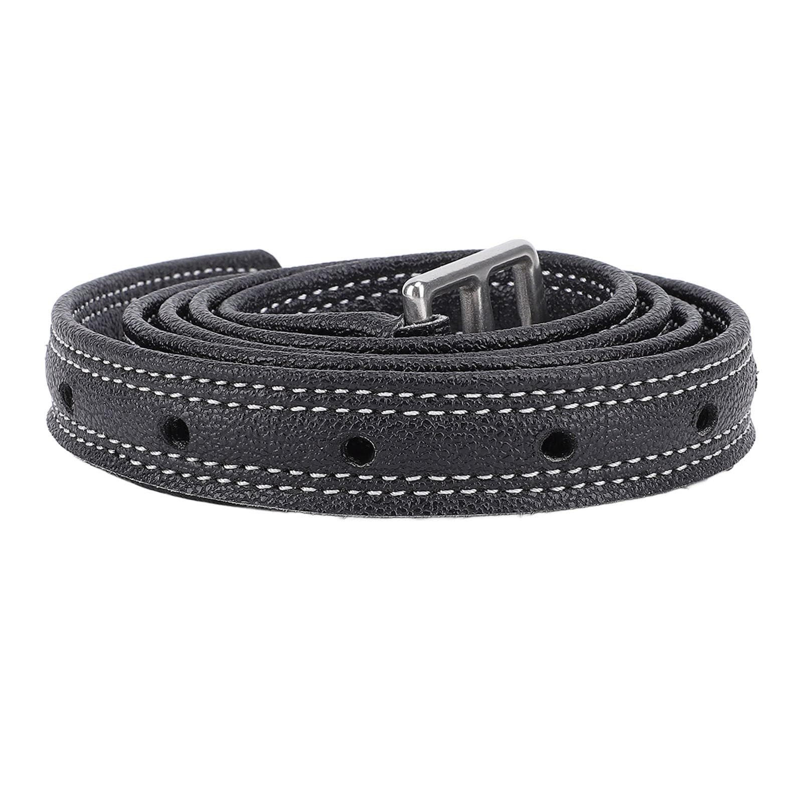Steigbügelriemen für Reitsport, zum Reiten, verdicktes Design, elastischer Gürtel, hochwertiges Rindsleder, verschleißfest, sicherer Sitz, Stil und Komfort
