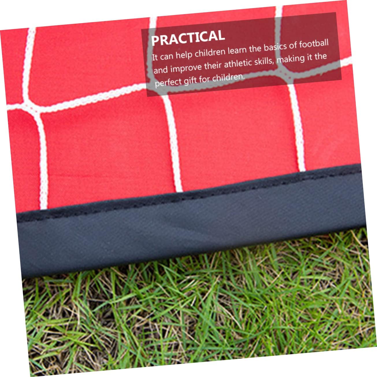 Portable Soccer Goal Set for Boy Girl Football for Enhances Athletic Skills and Creativity for Backyard Games