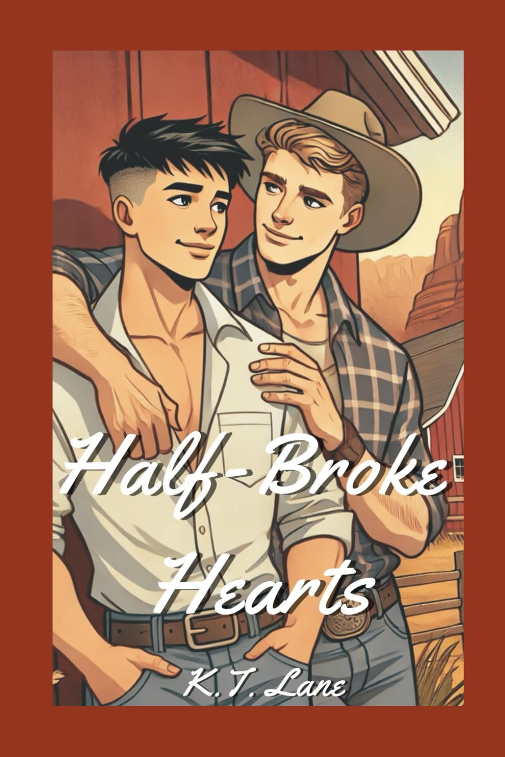 Half-Broke Hearts: A MxM Romantic Novella