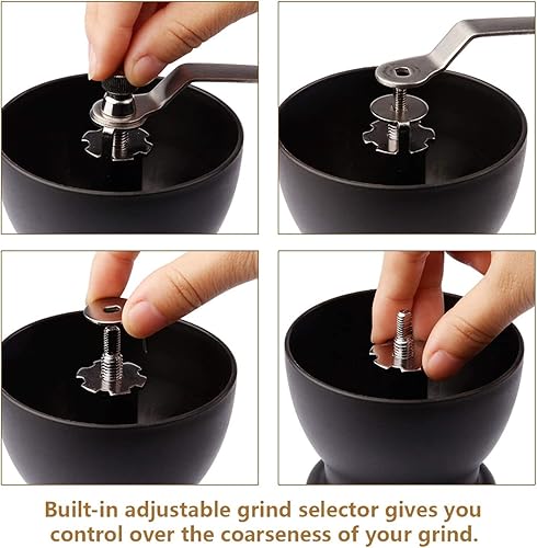 Miniatura 8 de Molinillo de café manual Molinillo de café expreso Molinillo manual de granos de café