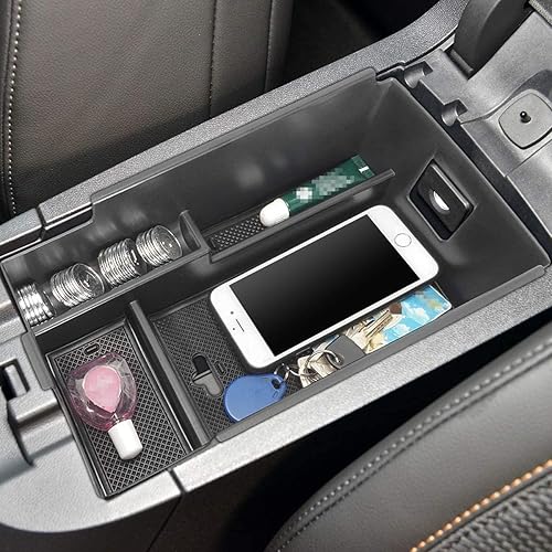 Miniatura 2 de MARCHFA Bandeja organizadora de consola central compatible con Chevy Equinox 2018, 2019, 2020, 2021, 2022, 2023, 2024, accesorios para Chevy