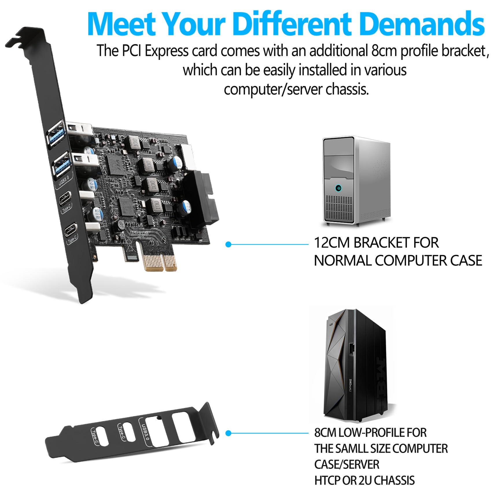 Amazon.co.jp: USB PCIeカード PCI Express - 6ポート USB拡張カード