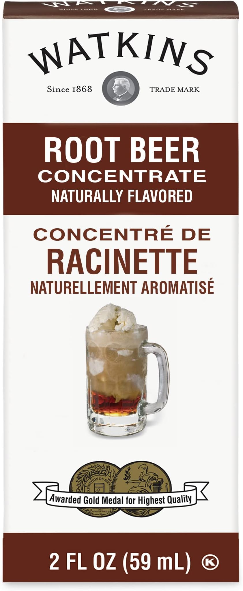 Watkins Root Beer Concentrate, 2 Fl Oz (Pack of 1)