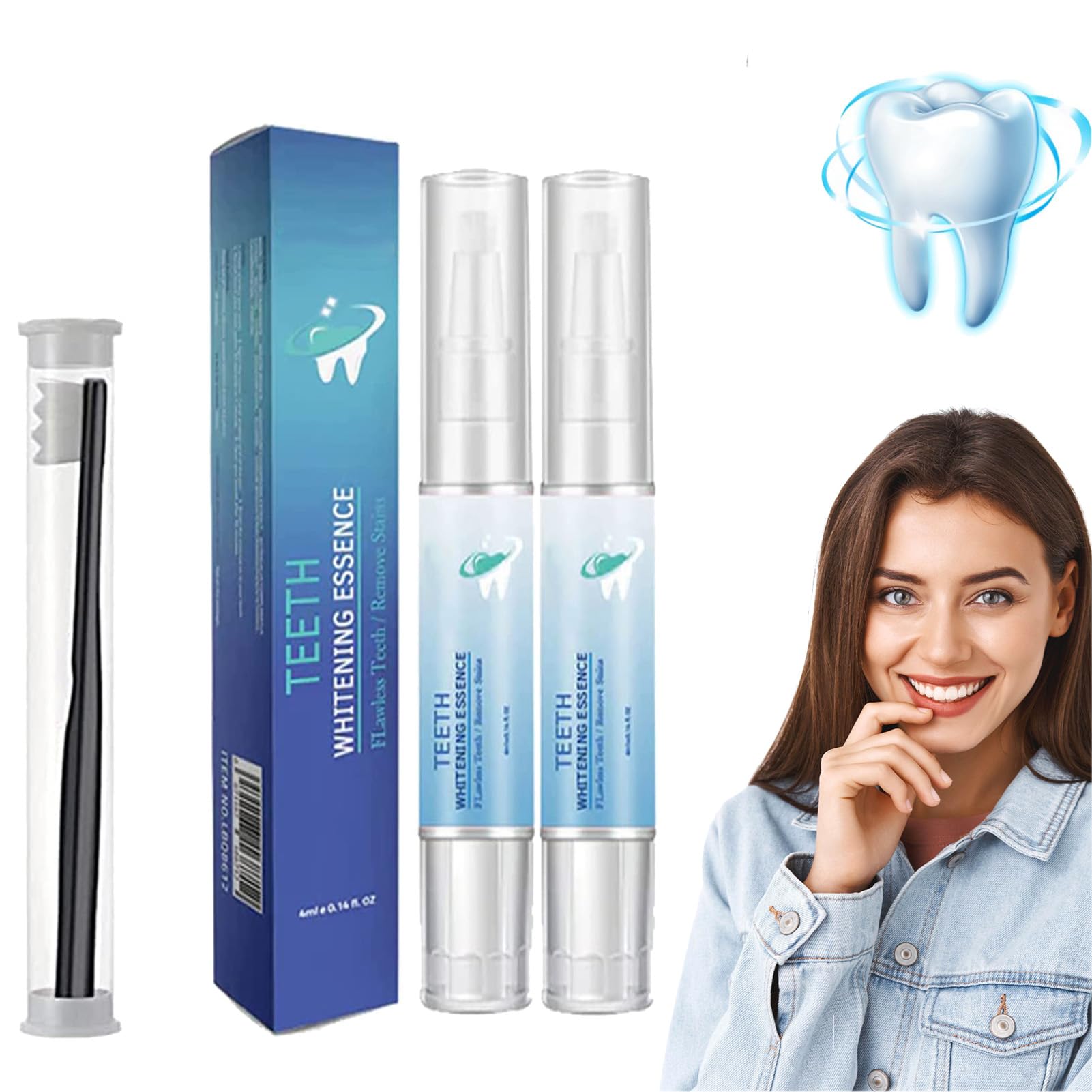 Timeless Vanilla Teeth Whitening, Teeth Whitening Essence Pen, Timeless Vanilla Life Teeth Whitening, Teeth Whitening Gel, Teeth Whitening Pen Oral Care for Sensitive Teeth (2 pcs)