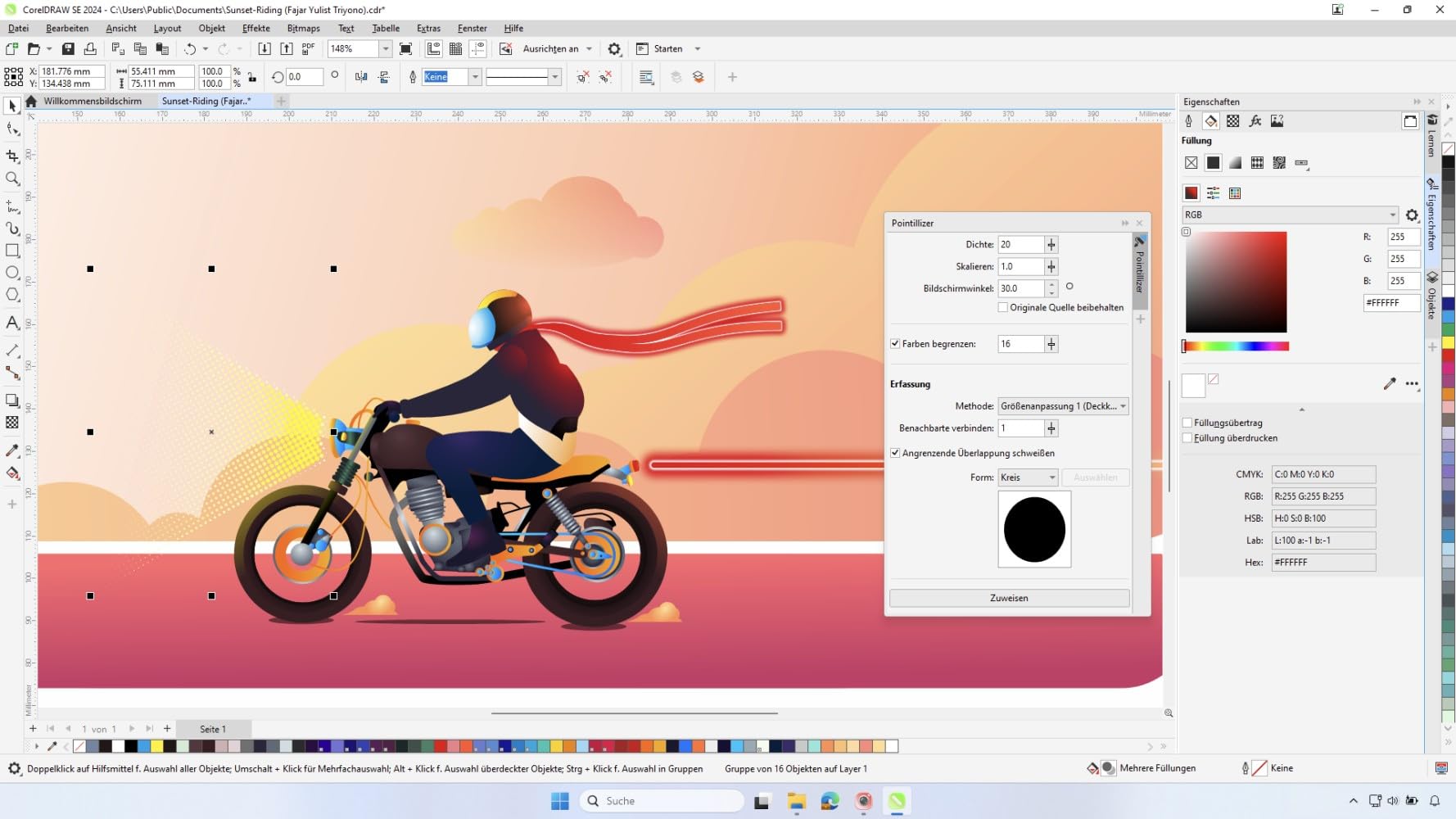 COREL CorelDRAW Graphics Suite Special Edition 2024 OEM inkl. AfterShot 3 + PhotoMirage Express Dauerlizenz (Win10/11-64Bit) Papp-Case