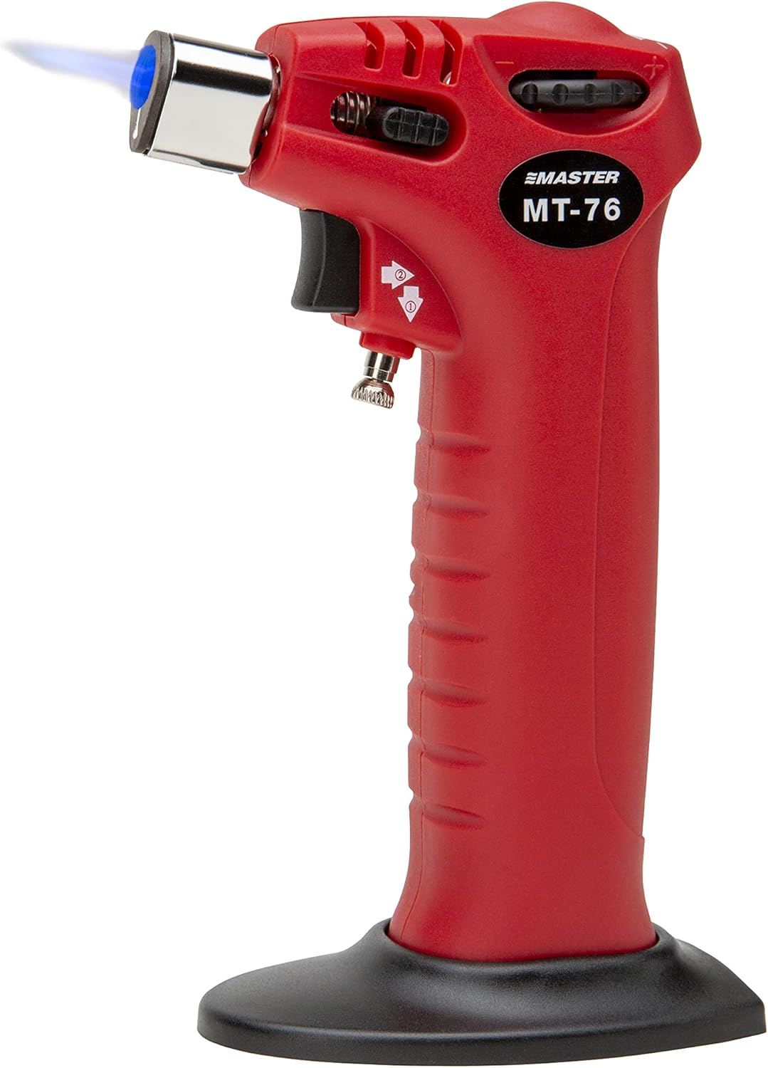 Master Appliance MT-76 Triggertorch 3-in-1 Heat Tool with Soldering and Hot Air Tips, Self-Igniting Multi-Function Butane Torch Lighter, Flame Temp up to 2500F