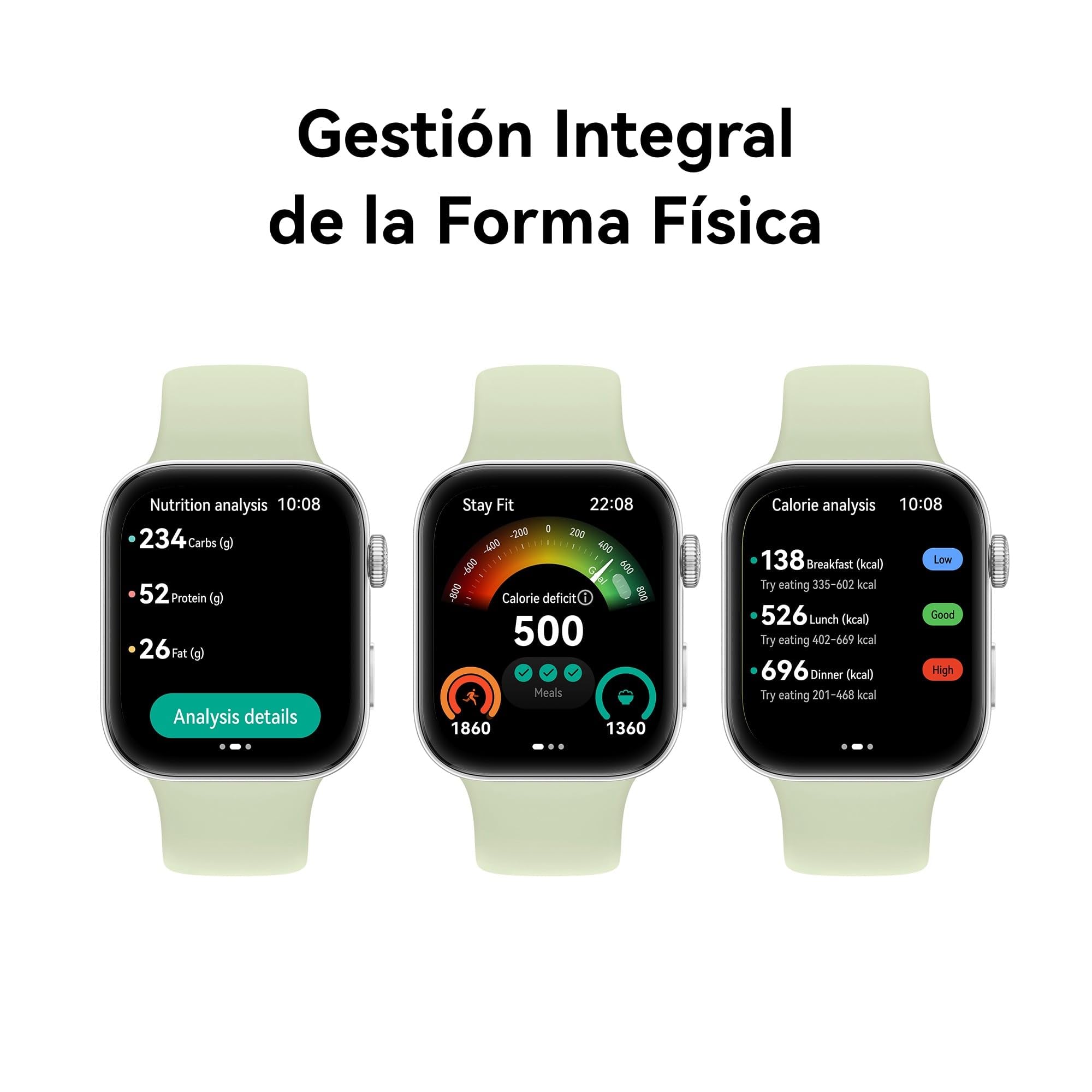HUAWEI Watch FIT 3, Pantalla AMOLED de 1.82 Pulgadas, Diseño Ultrafino, Llamadas por Bluetooth, hasta 10 días de Batería, Compatible con Android & iOS, Blanco