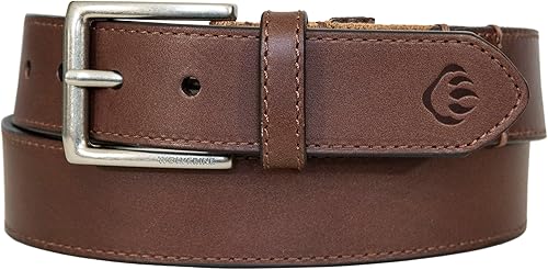 Wolverine Rugged Boot Leather Work Belt Cinturones, Flex-Marrón, 102 cm para Hom