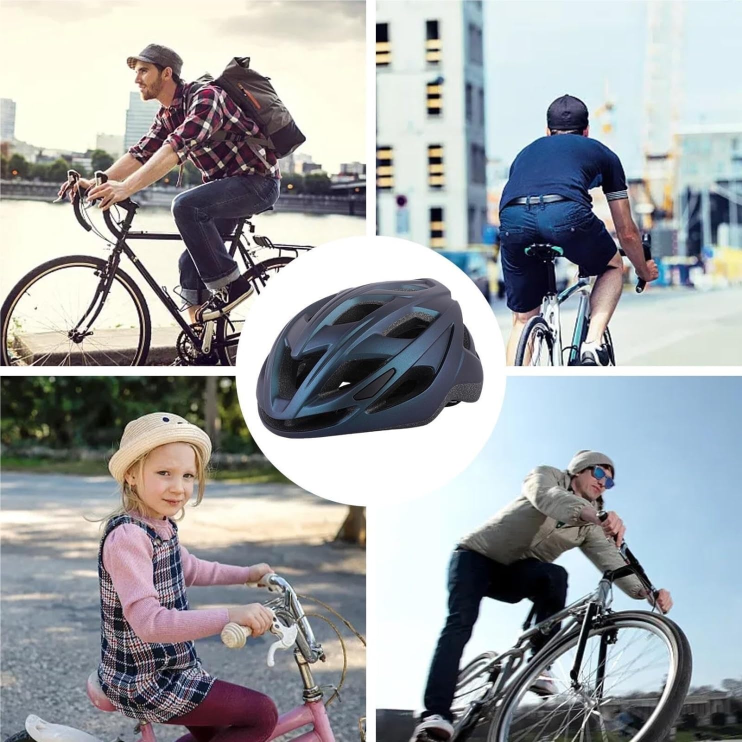 Kask Rowerowy Kask Szosowy Kaski Rowerowe Regulowane Kaski Motocyklowe Lekkie Kaski Jeździeckie Kask Do Jazdy Na Deskorolce Kasku Rowerowego