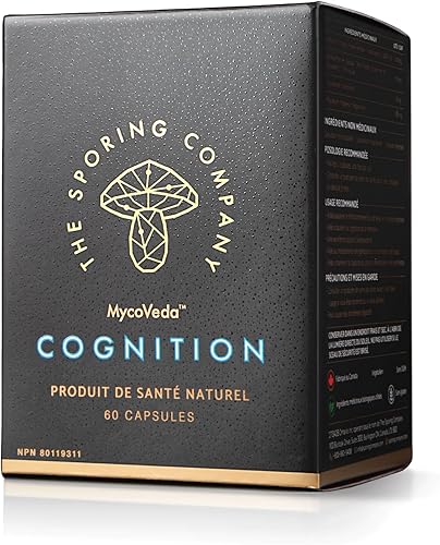 Miniatura 9 de Mycoveda Cognition Lions Mane Hongo, Bacopa Monnieri  Suplemento natural para una mejor cognición y concentración