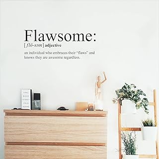 Vinyl Wall Art Decal - Flawsome - 12
