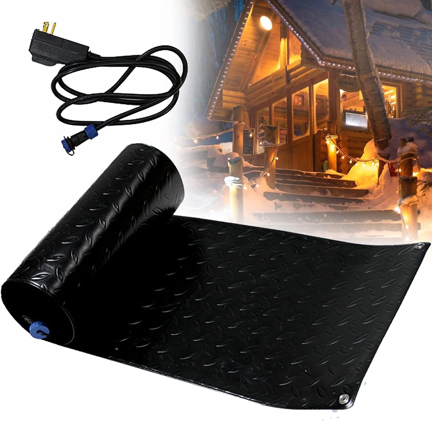Ice and Snow Melting Mats, Snow Melting Mats for Stairs, Snow Melting