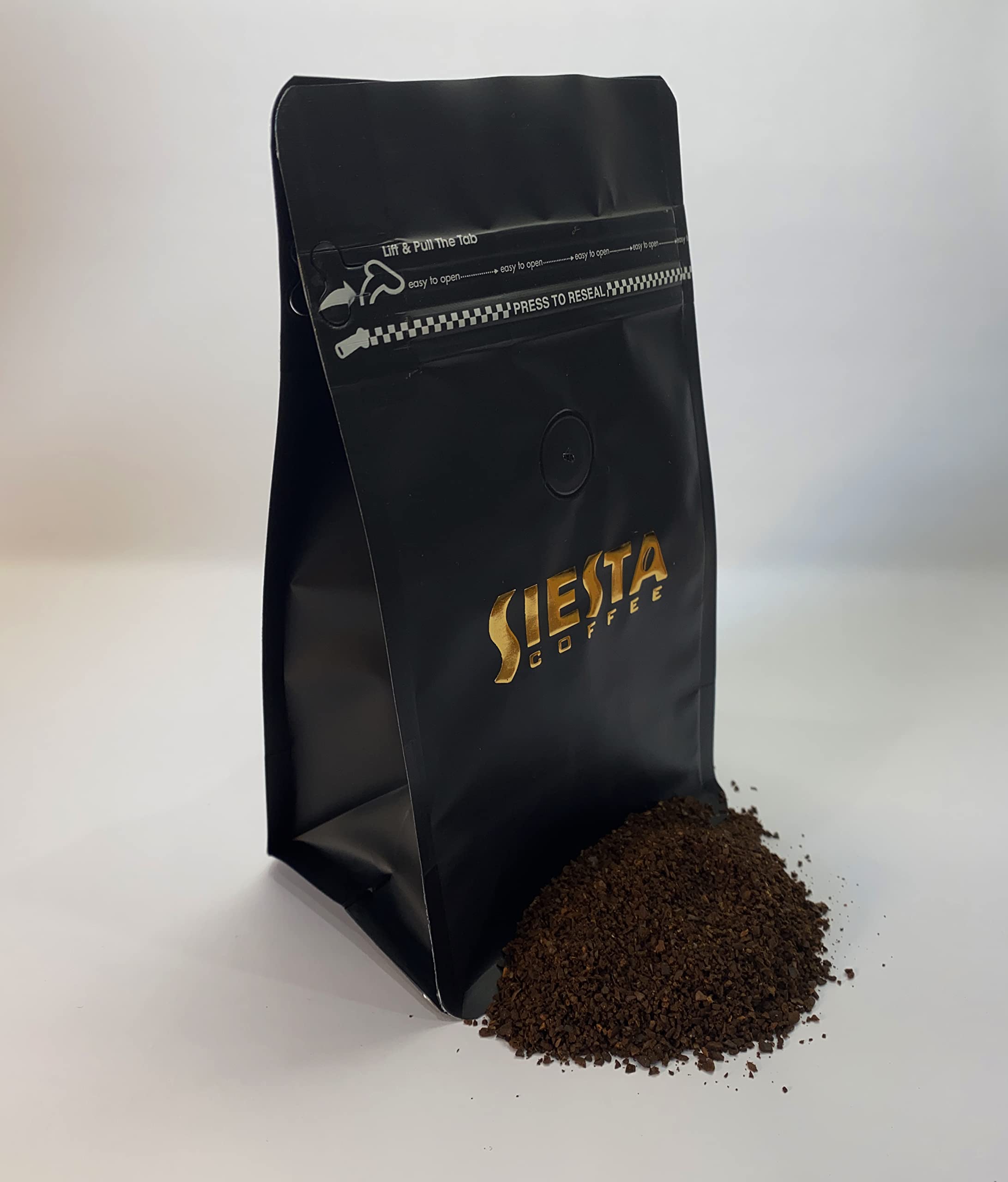 Ground Coffee, Light Roast, Arabica | Siesta Coffee 250g Bag