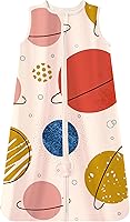 Vista 8 de TotAha - Saco de Dormir Ligero, Manta Portátil Elástica, Suave y Acogedora con Cremalleras Seguras de 2 Vías para 0-6-12-24 Meses 0.5 TOG