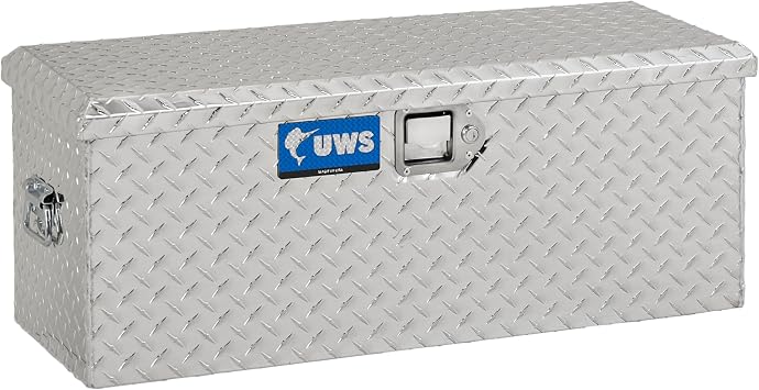 UWS EC20001 32-Inch Heavy-Wall Aluminum ATV Storage Box, RigidCore Lid