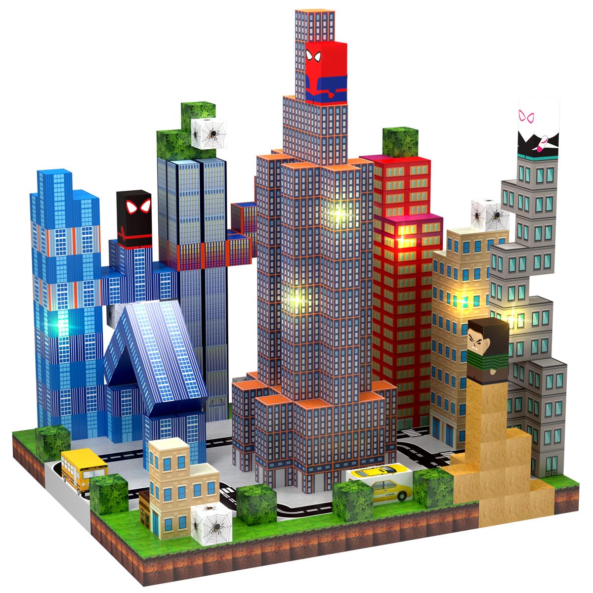 TUKIIE Magnetic Blocks, 150PCS 1inch Spider Magnetic Building Blocks Toy for Boys Girls, Montessori STEM Magnete Build Toys Gifts for Kids Ages 6+