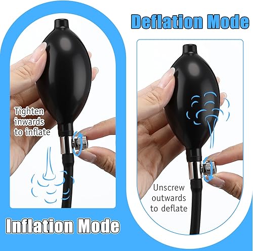 Miniatura 5 de Kit de bomba de casco de fútbol, inflador de casco universal con válvula de liberación y lubricante, bomba de aire inflable para casco de fútbol con