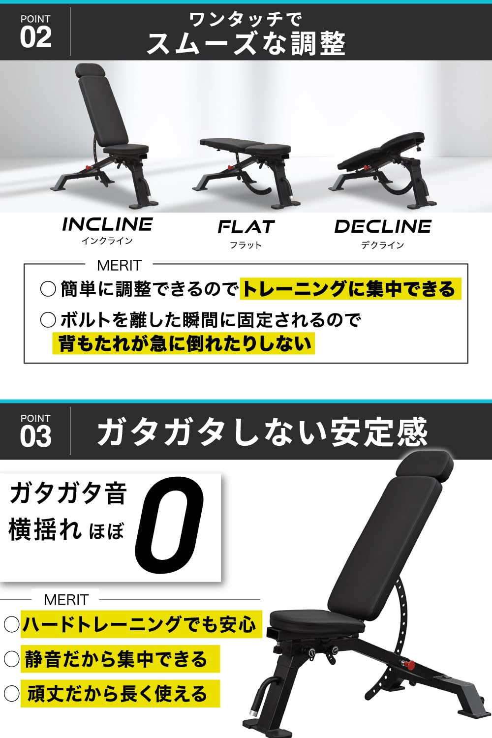 Amazon.co.jp: BARWING(バーウィング) 可変式 トレーニングベンチ 4WAY