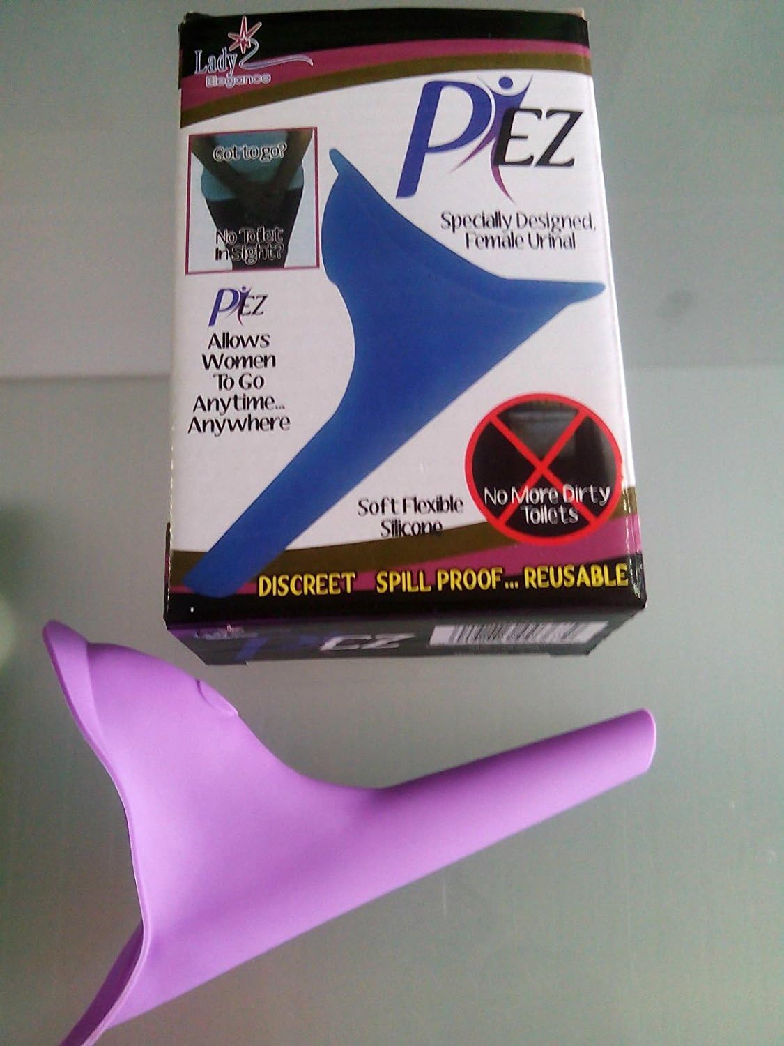 Purple FUD-Supplied In Retail Box.Female Urination Device For The Outdoors Type