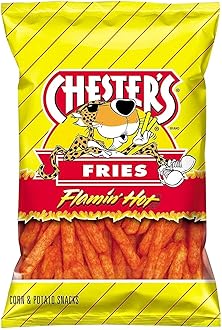 Chesters Flamin' Hot Fries, 1 oz bags (Pack of 8) Pack of 8