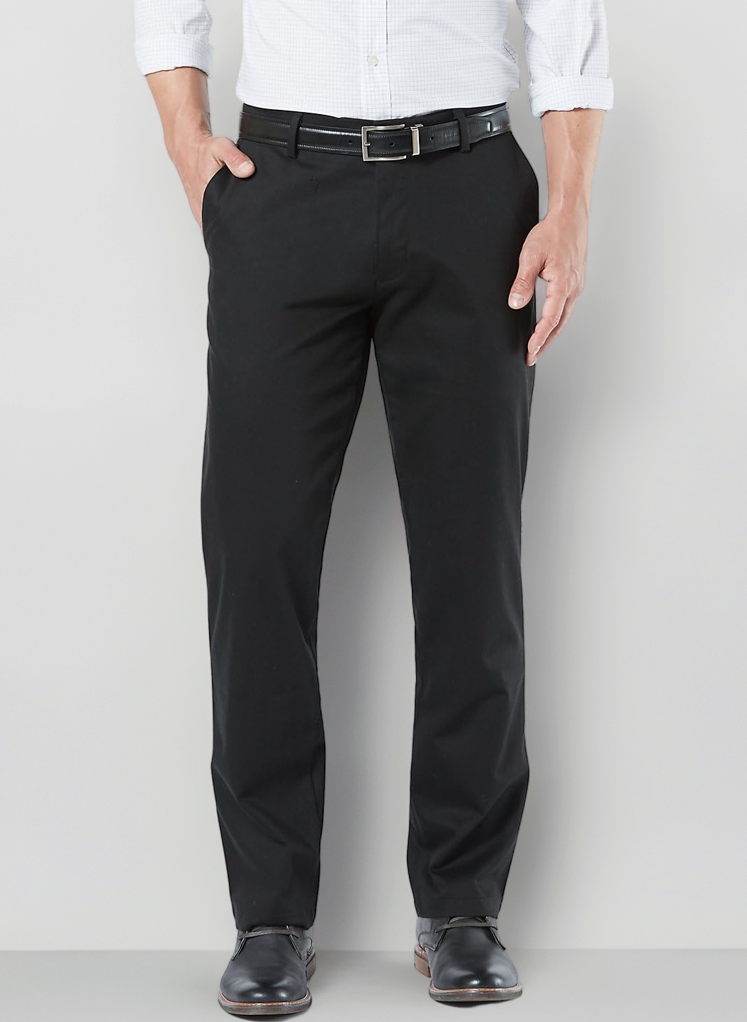 Men's Signature Khaki Slim Fit Pants Refined Chinos