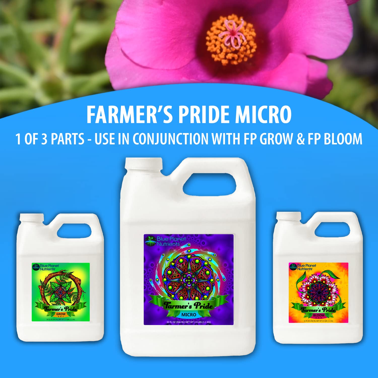 Blue Planet Nutrients - Farmer's Pride Micro Fertilizer