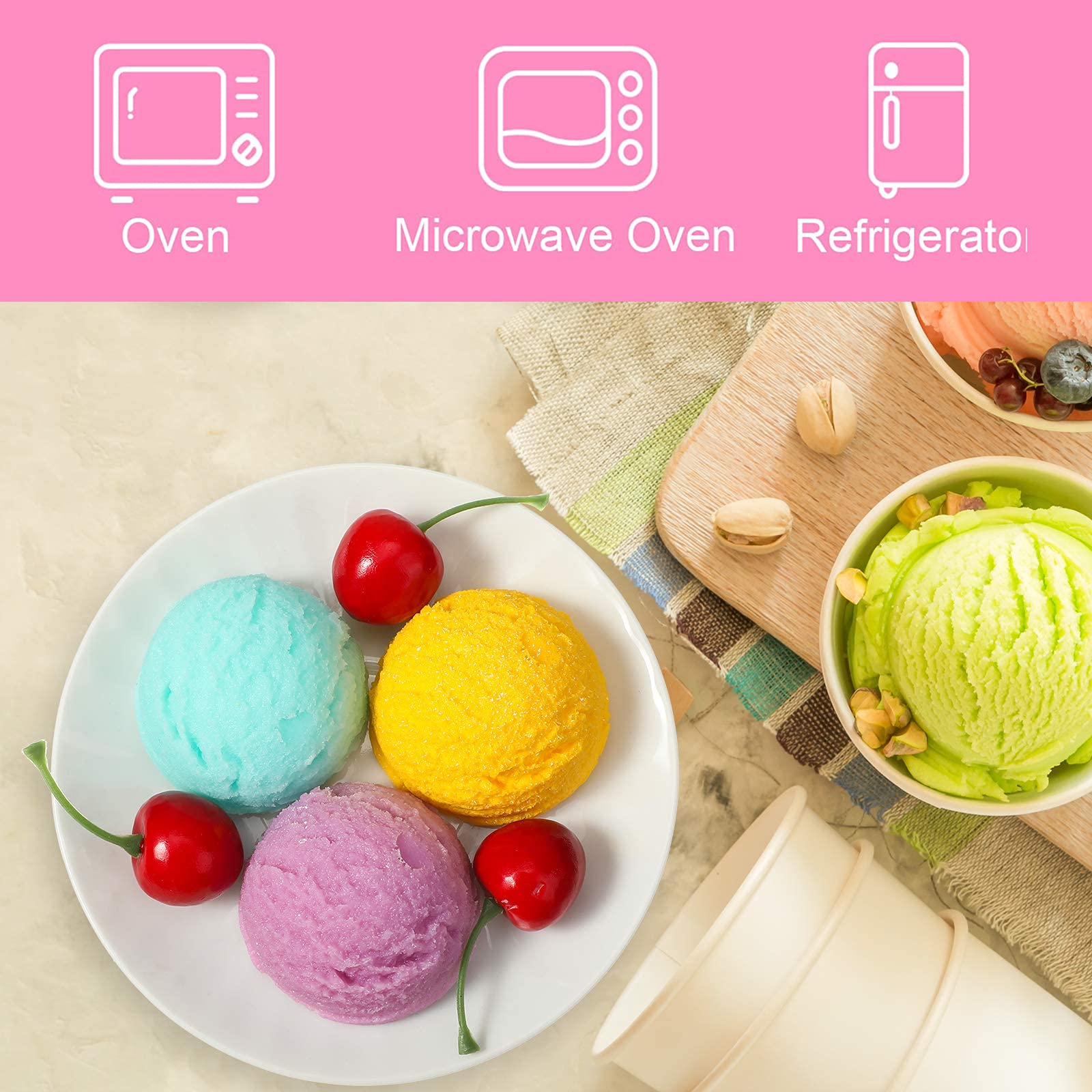 Stampo Silicone Per Candele E Sapone - Forme Gelato E Cioccolato Per Fai Da Te